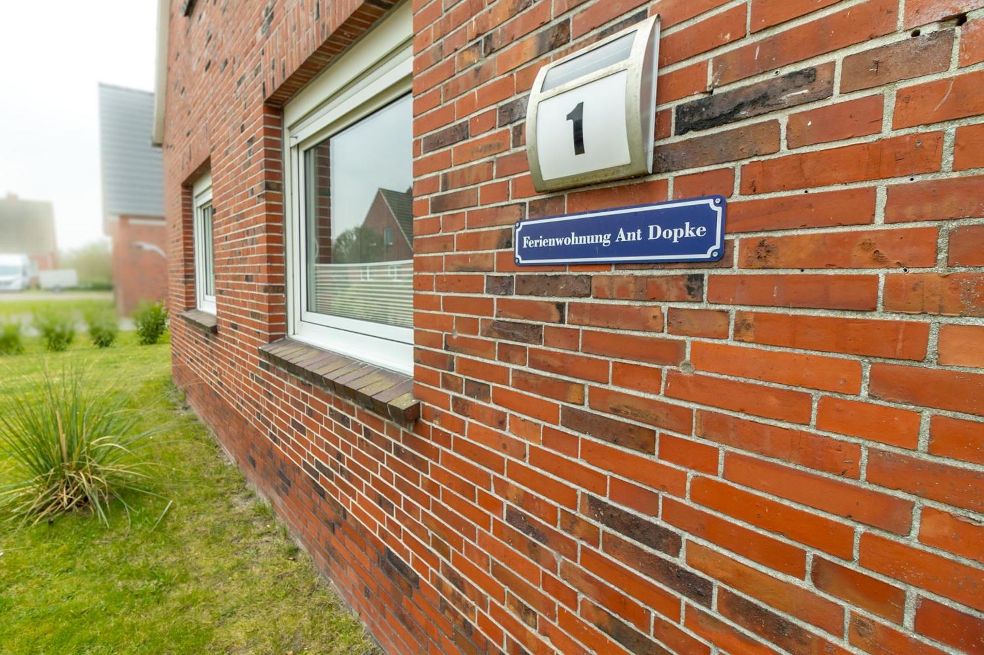 Ferienwohnung Ant Dopke Krummhörn Eksteriør bilde